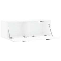 Berkfield Home Wall Cabinet White 100x36.5x35 cm Engineered Wood - thumbnail 6