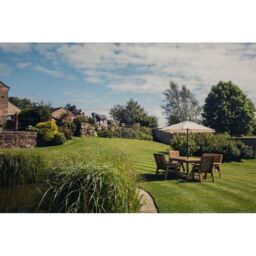 Churnet Valley Garden Furniture Ltd Valley 6 Seater Set 2XC 2XB - Timber - Minimal Assembly Required in Brown - thumbnail 2