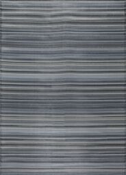 THE RUGS Reversible Weatherproof Outdoor Dark Grey Rugs Striped Rainbow 1020 - Size: 180 cm x 270 cm - thumbnail 2