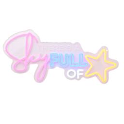 Signography Neon Collection Wall Sign with USB - There's a Sky Full of 'Stars' - thumbnail 2