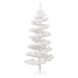 Berkfield Home Swirl Pre-lit Christmas Tree with Stand White 180 cm PVC - thumbnail 4