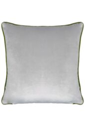 Evans Lichfield Jungle Lemur Velvet Piped Cushion in Blue - Size: 43 cm x 43 cm - thumbnail 2