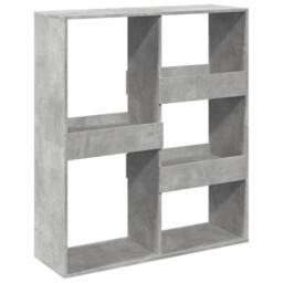 Berkfield Home Room Divider Concrete Grey 100x33x115 cm Engineered Wood - Size: 100 x 33 x 115 cm - thumbnail 6