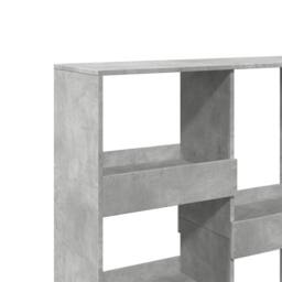 Berkfield Home Room Divider Concrete Grey 100x33x115 cm Engineered Wood - Size: 100 x 33 x 115 cm - thumbnail 7