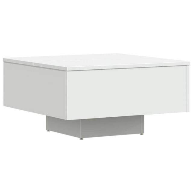 Berkfield Home Coffee Table White 60x60x31.5 cm Engineered Wood - image 1