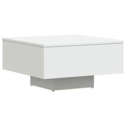 Berkfield Home Coffee Table White 60x60x31.5 cm Engineered Wood - thumbnail 7