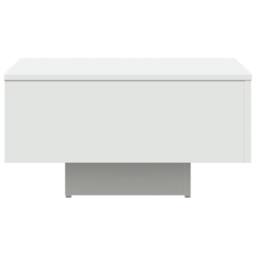 Berkfield Home Coffee Table White 60x60x31.5 cm Engineered Wood - thumbnail 5