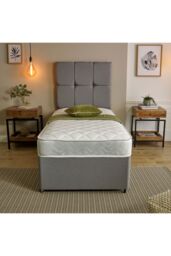 eXtreme Comfort Ltd CoolTouch Essentials 18cm Spring Mattress Soft Feel in White - Size: Single - thumbnail 2