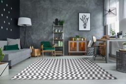 RugsX Sketch Rug in Grey - Size: 80 cm x 150 cm - thumbnail 4