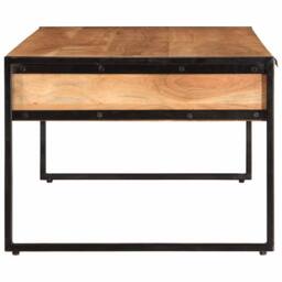Berkfield Home Coffee Table 110x55x40 cm Solid Wood Acacia in Brown - Size: 110 x 55 x 40 cm - thumbnail 4