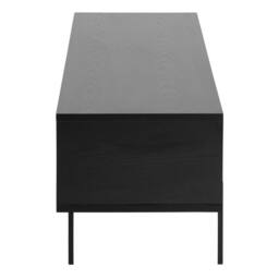 Wyld Haus Cambridge Industrial Black Mesh TV Unit 1 Sliding Door - thumbnail 4