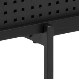 Wyld Haus Cambridge Industrial Black Mesh TV Unit 1 Sliding Door - thumbnail 8