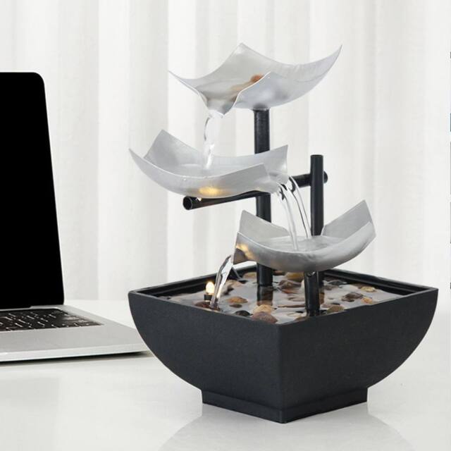 Obasyhig Flowing Water Tabletop Ornament in Black - image 1