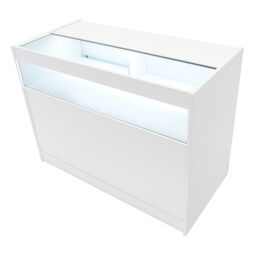 Monstershop Harmonia LED Shop Counter Set B1200, C1200 & LM60 - White - thumbnail 4