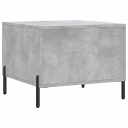 Berkfield Home Decorative Coffee Tables 2 pcs Concrete Grey 50x50x40 cm Engineer - Size: 50 x 50 x 40 cm - thumbnail 9