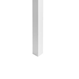 Wyld and Coco White Minimalist Home Office Desk with Drawer 120 x 60 cm - thumbnail 8