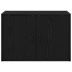 Berkfield Home Garage Wall Cabinet Black Engineered Wood - thumbnail 6