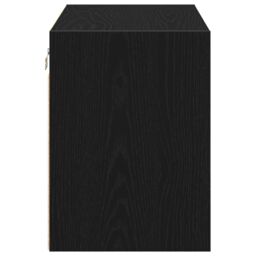 Berkfield Home Garage Wall Cabinet Black Engineered Wood - thumbnail 7
