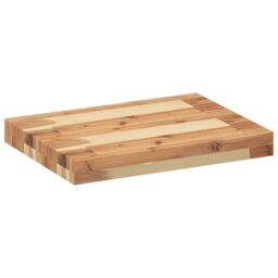 Berkfield Home Table Top 40x30x4 cm Rectangular Solid Wood Acacia in Brown - Size: 40 x 30 x 4 cm - thumbnail 7