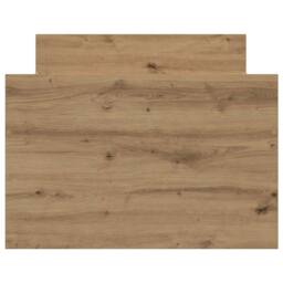 Berkfield Home Bed Frame without Mattress Artisan Oak 100x200cm Engineered Wood in Brown - Size: 100x200 cm - thumbnail 6