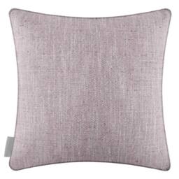 Voyage Maison Jedburgh Textured Woven Square Cushion in Lilac - Size: 50 cm x 50 cm - thumbnail 4