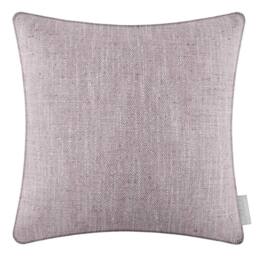 Voyage Maison Jedburgh Textured Woven Square Cushion in Lilac - Size: 50 cm x 50 cm - thumbnail 2