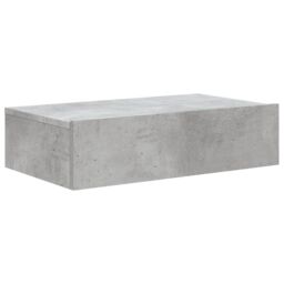 Berkfield Home TV Cabinet with LED Lights Concrete Grey 60x35x15.5 cm - thumbnail 3