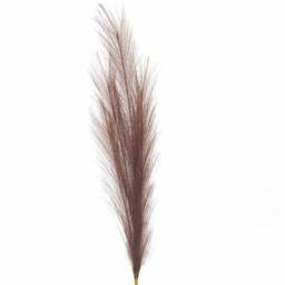 Lemon Pavilion Furniture and Decor Taupe Faux Pampas Grass Stem Artificial Plant - L30 x W30 x H85 cm in Brown - thumbnail 2