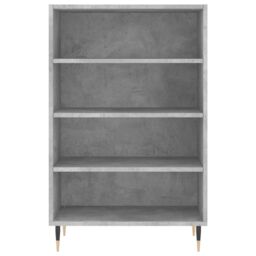 Berkfield Home Highboard Concrete Grey 57x35x90 cm Engineered Wood - Size: 57 x 35 x 90 cm - thumbnail 4