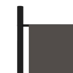 Berkfield Home 3-Panel Room Divider Anthracite 150x180 cm in Black - thumbnail 5