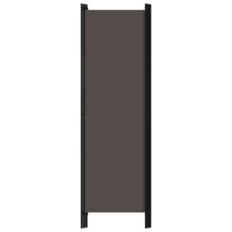 Berkfield Home 3-Panel Room Divider Anthracite 150x180 cm in Black - thumbnail 4