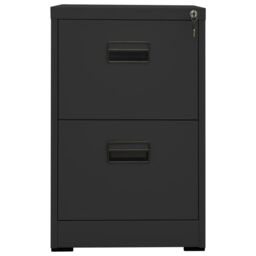 Berkfield Home Filing Cabinet Anthracite 46x62x72.5 cm Steel in Black - thumbnail 2