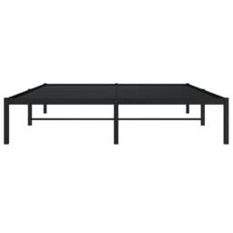 Berkfield Home Metal Bed Frame Black 160x200 cm - thumbnail 5