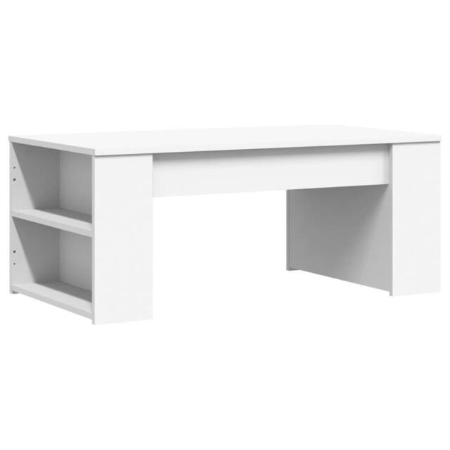 Berkfield Home Coffee Table White 102x55x42 cm Engineered Wood - Size: 102 x 55 x 42 cm - image 1