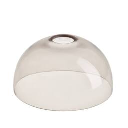 Industville Chelsea Glass Dome Pendant - 8 Inch in Bronze - Size: 8 inches - thumbnail 3