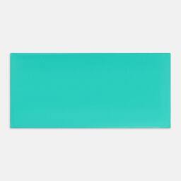 OHS Plain Microfibre Quick Dry Beach Towel Bathroom in Turquoise - thumbnail 3