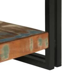 Berkfield Home Coffee Table Multicolour 120x50x38 cm Solid Wood Reclaimed - Size: 120 x 50 x 38 cm - thumbnail 7