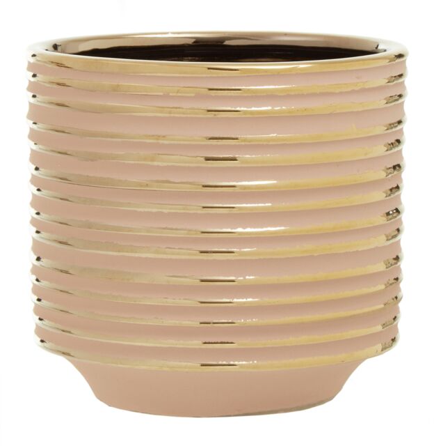 Orsina Haldis Large Ceramic Planter in Pink - image 1