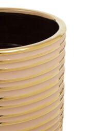Orsina Haldis Large Ceramic Planter in Pink - thumbnail 3