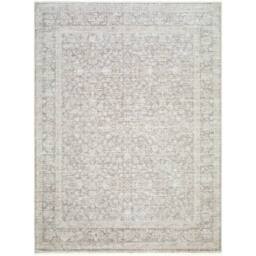 Livabliss Galey Alix Maria Elena V-Vintage Brown Traditional Fringe Living Rug in Ivory - Size: 66 cm x 120 cm - thumbnail 2
