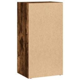 Berkfield Home Bookcase Smoked Oak 40x30x77 cm Engineered Wood in Brown - Size: 40 x 30 x 77 cm - thumbnail 6