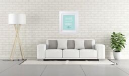 Frames & Mirrors 4U Metro White Frame with White Mount for Image Size 7 x 5 Inch - thumbnail 4