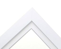 Frames & Mirrors 4U Metro White Frame with White Mount for Image Size 7 x 5 Inch - thumbnail 6