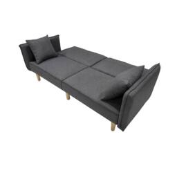 Outdoor Living Finnley Two Seat Grey Sofa Bed - Grey - thumbnail 6