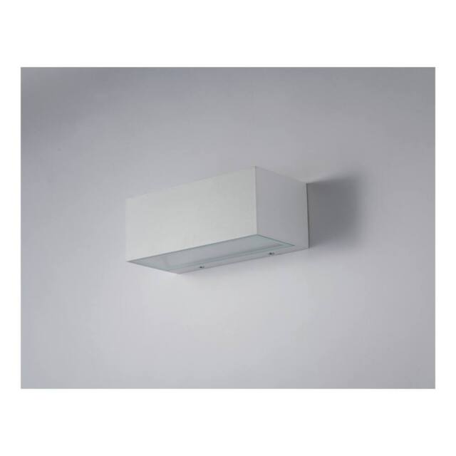 Netlighting Twin LED 2 Light Up Down Light White IP54 1250lm 4000K 22x10.3x8.5cm - Size: 22x10.3x8.5 cm - image 1