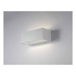 Netlighting Twin LED 2 Light Up Down Light White IP54 1250lm 4000K 22x10.3x8.5cm - Size: 22x10.3x8.5 cm - thumbnail 2
