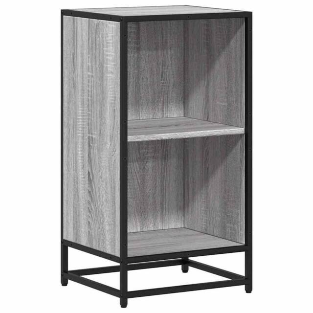 Berkfield Home Book Cabinet Grey Sonoma 40x35x76 cm Engineered Wood - Size: 40 x 35 x 76 cm - image 1