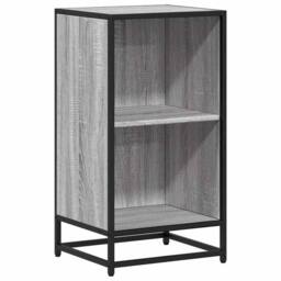 Berkfield Home Book Cabinet Grey Sonoma 40x35x76 cm Engineered Wood - Size: 40 x 35 x 76 cm - thumbnail 1
