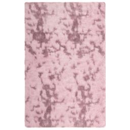 Berkfield Home Shaggy Rug High Pile NAVARRA Dusty Pink 130x200 cm Polyester - Size: Medium - thumbnail 2