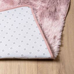 Berkfield Home Shaggy Rug High Pile NAVARRA Dusty Pink 130x200 cm Polyester - Size: Medium - thumbnail 6